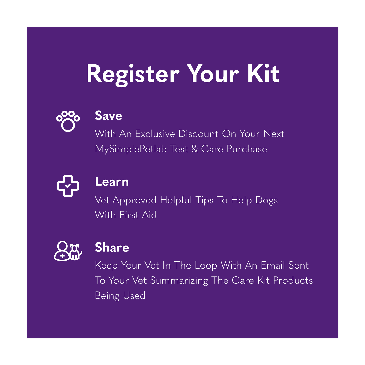 First Aid Care Dog Kit