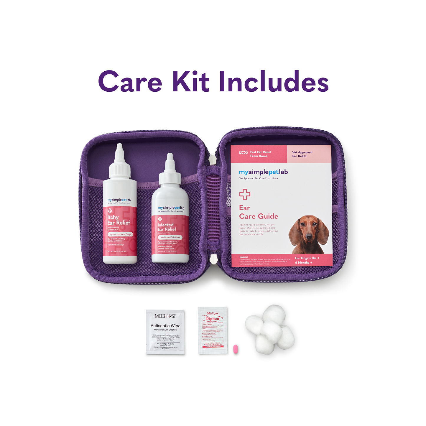 Ear Care Dog Kit